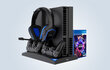 iPega PG-P4009 Multifunctional Stand for PS4 and accessories (black) cena un informācija | Gaming aksesuāri | 220.lv