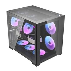 Darkflash C305 ATX Computer case (Black) cena un informācija | Datoru korpusi | 220.lv