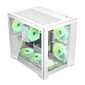 Darkflash C305 ATX Computer case (White) cena un informācija | Datoru korpusi | 220.lv