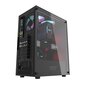 Darkflash DK100 computer case (black) cena un informācija | Datoru korpusi | 220.lv