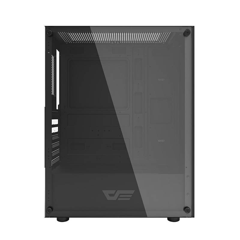 Darkflash DK100 computer case (black) цена и информация | Datoru korpusi | 220.lv