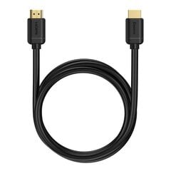 Baseus High Definition Series HDMI 2.0 cable, 4K 60Hz, 1.5m (black) цена и информация | Кабели и провода | 220.lv