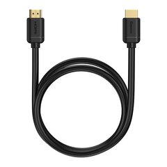 Baseus High Definition Series HDMI 2.0 cable, 4K 60Hz, 0.75m (black) cena un informācija | Kabeļi un vadi | 220.lv