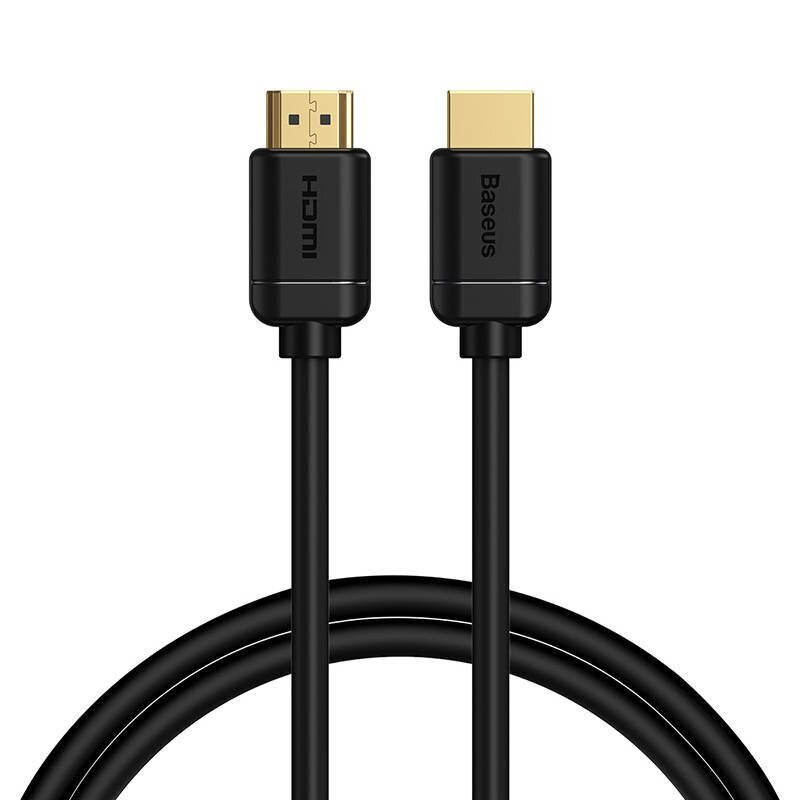 Baseus High Definition Series HDMI 2.0 cable, 4K 60Hz, 0.75m (black) cena un informācija | Kabeļi un vadi | 220.lv