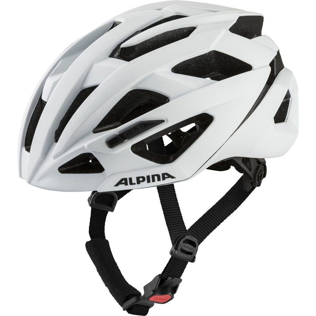 Kask rowerowy ALPINA VALPAROLA biały matt 55-59 cena un informācija | Ķiveres | 220.lv