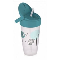 Чашка с соломинкой Lovi Active Lovely Boy, 350 мл, 14 месяцев+ цена и информация | Детская посуда, контейнеры для молока и еды | 220.lv