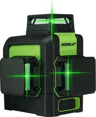 Лазерный уровень 3D, зеленый Dedra MC0904 цена и информация | Механические инструменты | 220.lv