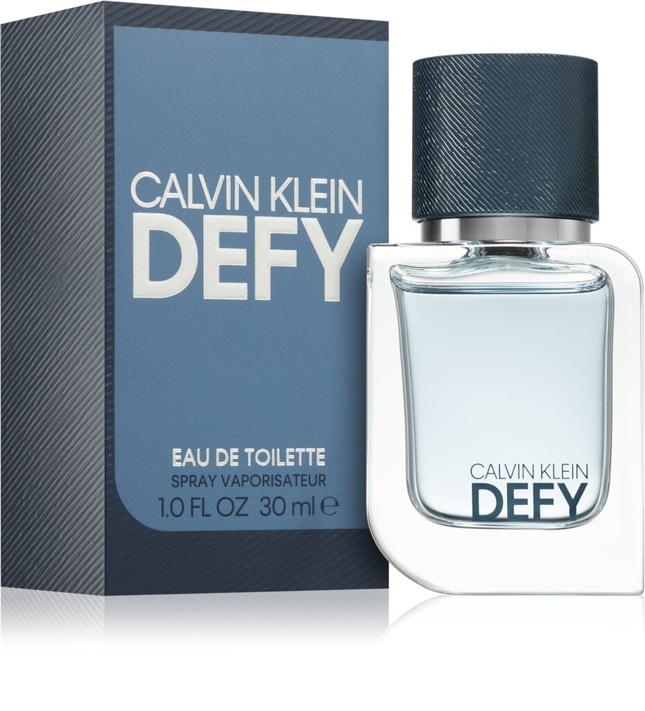 Tualetes ūdens Calvin Klein Defy EDT vīriešiem 30 ml цена и информация | Vīriešu smaržas | 220.lv