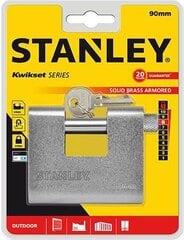 Замок навесной S742-024 90мм Stanley цена и информация | Дверные замки | 220.lv