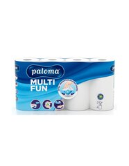 Sadzīves papīrs Paloma Multifun, 4 ruļļi, 2 kārtas cena un informācija | Tualetes papīrs, papīra dvieļi | 220.lv