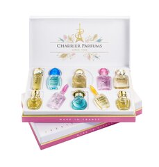 Komplekts Charrier Parfums "Les Parfums de France EDP sievietēm", 10 gab., 58,8 ml cena un informācija | Sieviešu smaržas | 220.lv