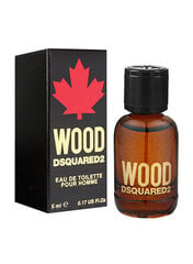 Dsquared2 Wood Eau De Toilette Mini For Men 5 мл миниатюра для мужчин цена и информация | Мужские духи | 220.lv