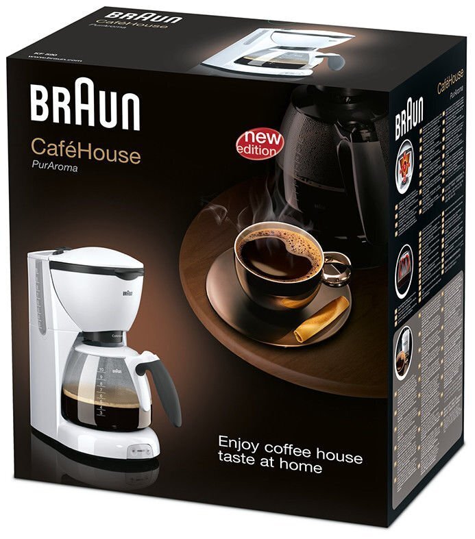 Braun CafeHouse KF520/1 цена и информация | Kafijas automāti | 220.lv