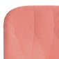 vidaXL atpūtas krēsls, rozā samts цена и информация | Atpūtas krēsli | 220.lv