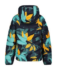 Детская зимняя куртка Icepeak KELLYTON JR, темно-синяя с узором цена и информация | Зимняя одежда для детей | 220.lv