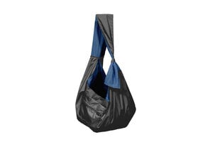 Складная сумка-переноска для собак, черно-синяя цена и информация | Переноски, сумки | 220.lv