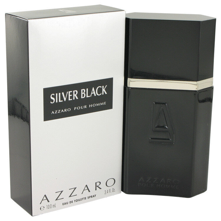 Azzaro Silver Black EDT vīriešiem 100 ml цена и информация | Vīriešu smaržas | 220.lv