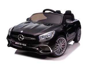 Mercedes SL63 AMG melns 12v cena un informācija | Bērnu elektroauto | 220.lv