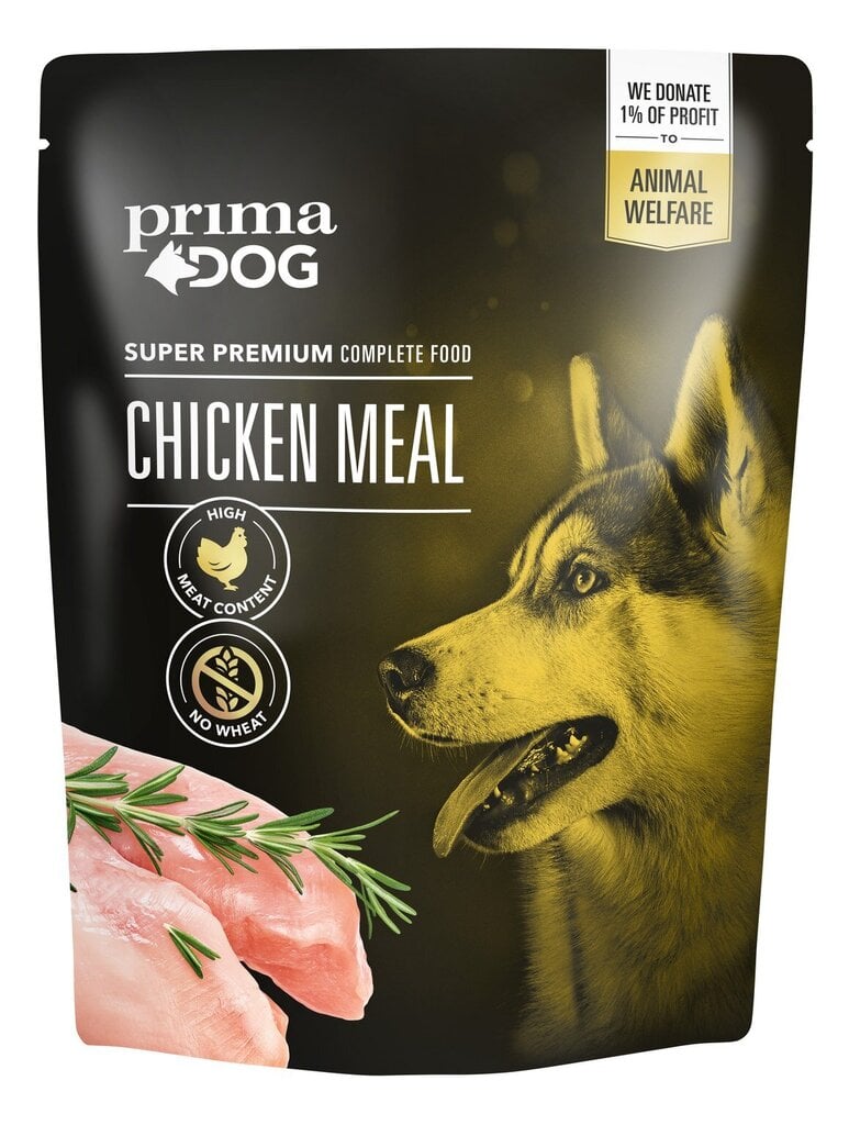 Konservi suņiem ar vistas gaļu, PrimaDog Chicken Meal, 260 g cena un informācija | Konservi suņiem | 220.lv