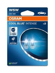 Лампочки Osram W5W 12V 5W цена и информация | Автомобильные лампочки | 220.lv