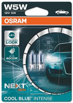 Лампочки Osram W5W 12V 5W цена и информация | Автомобильные лампочки | 220.lv