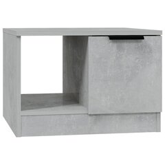 Kafijas galdiņš, betona pelēks, 50x50x36cm, apstrādāta koksne цена и информация | Журнальные столики | 220.lv