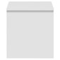Kafijas galdiņš, balts, 102x50,5x52,5cm, apstrādāta koksne цена и информация | Žurnālgaldiņi | 220.lv