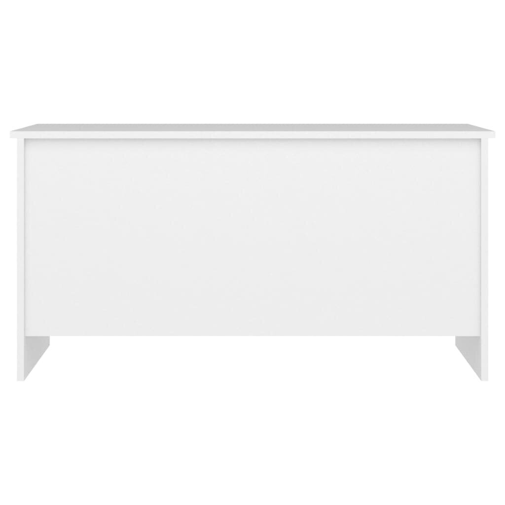 vidaXL kafijas galdiņš, balts, 102x55,5x52,5 cm, inženierijas koks cena un informācija | Žurnālgaldiņi | 220.lv