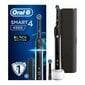 Oral-B Smart 4 4500 CrossAction Black Edition cena un informācija | Elektriskās zobu birstes | 220.lv