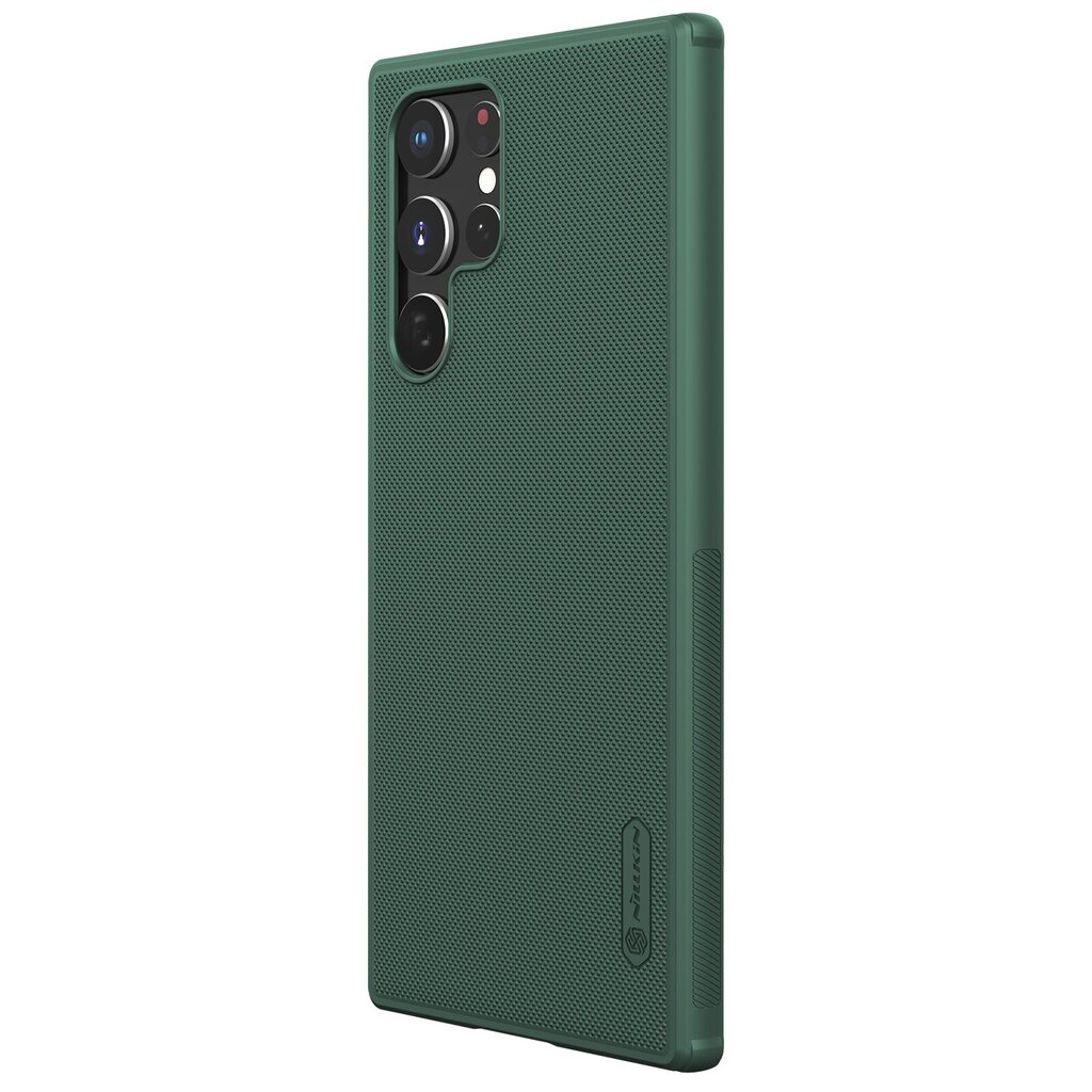 Nillkin Super Frosted PRO Back Cover for Samsung Galaxy S22 Ultra Deep Green cena un informācija | Telefonu vāciņi, maciņi | 220.lv