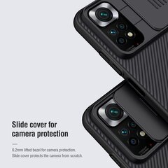 Nillkin CamShield Back Cover for Xiaomi Redmi Note 11S Black cena un informācija | Telefonu vāciņi, maciņi | 220.lv