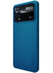 Чехол Nillkin Super Frosted Back для Poco X4 Pro 5G, синий цена и информация | Чехлы для телефонов | 220.lv