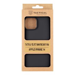 Чехол Tactical Velvet Smoothie для Apple iPhone 14, чёрный цена и информация | Чехлы для телефонов | 220.lv