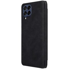 Nillkin Qin Book Case for Samsung Galaxy M53 5G Black cena un informācija | Telefonu vāciņi, maciņi | 220.lv