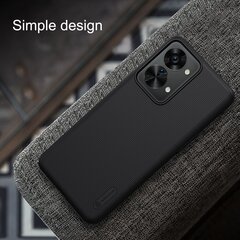 Чехол Nillkin Super Frosted Back для OnePlus Nord 2T 5G, чёрный цена и информация | Чехлы для телефонов | 220.lv