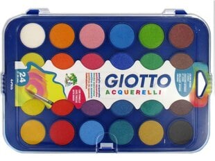 Akvareļu krāsas Giotto Fila, 24 krāsas, 332000 цена и информация | Принадлежности для рисования, лепки | 220.lv