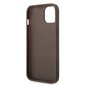 Guess 4G Stripe Case for iPhone 14 Plus Brown цена и информация | Telefonu vāciņi, maciņi | 220.lv