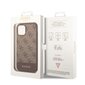 Guess 4G Stripe Case for iPhone 14 Plus Brown цена и информация | Telefonu vāciņi, maciņi | 220.lv