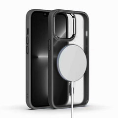 Hard Case Matte Apple iPhone 13 Pro (support MagSafe) graphite black cena un informācija | Telefonu vāciņi, maciņi | 220.lv