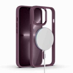 Hard Case Matte Apple iPhone 13 Pro (support MagSafe) dark cherry cena un informācija | Telefonu vāciņi, maciņi | 220.lv