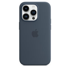 iPhone 14 Pro Max Silicone Case with MagSafe - Storm Blue цена и информация | Чехлы для телефонов | 220.lv