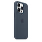 iPhone 14 Pro Max Silikona vāciņš ar MagSafe - Storm Blue cena un informācija | Telefonu vāciņi, maciņi | 220.lv
