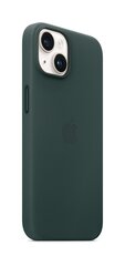 Apple Leather Case MagSafe MPP53ZM/A Forest Green цена и информация | Чехлы для телефонов | 220.lv