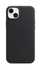 Ādas vāciņš priekš iPhone 14 Pro, ar MagSafe - Midnight cena un informācija | Telefonu vāciņi, maciņi | 220.lv