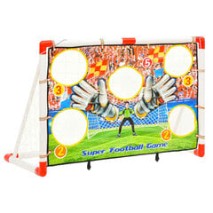 Bērnu futbola vārti ar treniņsienu, 120x51x77,5cm цена и информация | Футбольные ворота и сетки | 220.lv