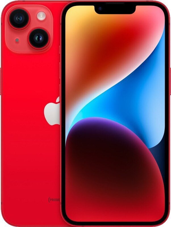 Apple iPhone 14 128GB Red MPVA3PX/A цена и информация | Mobilie telefoni | 220.lv