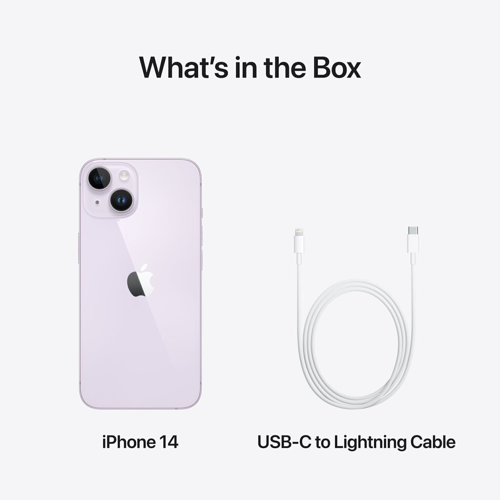Apple iPhone 14 Plus 512GB Purple MQ5E3PX/A cena un informācija | Mobilie telefoni | 220.lv