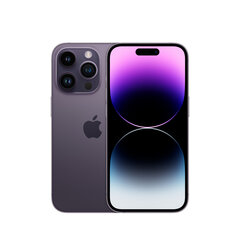 Apple iPhone 14 Pro 128GB Deep Purple MQ0G3PX/A cena un informācija | Mobilie telefoni | 220.lv