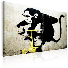 Картина - Monkey Detonator by Banksy 90x60 см цена и информация | Картины | 220.lv