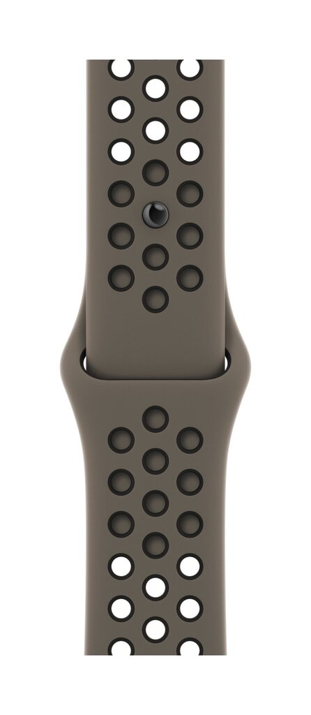 41mm Olive Grey/Black Nike Sport Band - MPGT3ZM/A cena un informācija | Viedpulksteņu un viedo aproču aksesuāri | 220.lv